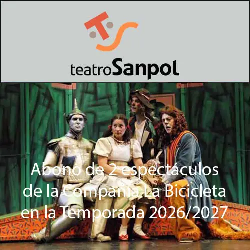 Abono para 2 espectáculos de la Temporada 2026/2027
